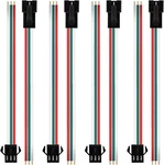 Btf-lighting 20 Pairs Jst Sm 3 Pin Connectors For Ws2812b Ws2811 Ws2812 Ws2814 S. Fixed Price $15.22.
