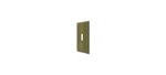 Deltana Swp4751u5 Switch Plate; Single Standard; Antique Brass Finish. Fixed Price $16.58.
