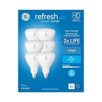 Ge Refresh 6-pack 65w Equivalent Dimmable Daylight Br30 Led Light Bulb. Fixed Price $57.38.