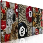 Yfvrpt Trendy Leopard Cheetah Wall Art Set Of 3 Black Woman Decor. Fixed Price $94.38.