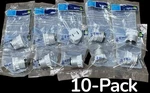 Leviton 002-125 Medium Base Light Socket To Outlet Adapter White ( 10-pack ) New. Fixed Price $19.99.