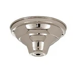 B&p Lamp Brass Fixture Canopy, 5 1/4" Dia., Nickel Finish. Fixed Price $60.79.