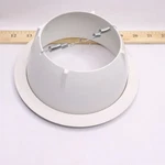 Halo Recessed Ceiling Light Fixture Trim White 6 X 7.25od 310w. Fixed Price $7.17.