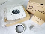 Wac R2arwl-a830-wt Aether 2" Round Led Light Kit White. Fixed Price $120.00.