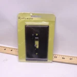 Rusticware Single Toggle Switch Plate Oil Rubbed Bronze 782orb. Fixed Price $9.08.