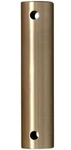 Fanimation 48 In. Brushed Satin Brass Extension Downrod. Fixed Price $99.99.