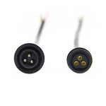Alitove 3 Pin Core Waterproof Ip65 Male Female Led Connector 5v 12v - Black. Fixed Price $21.41.