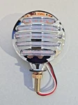 Partsam 4.25" O.d. Round Led Chrome Lights Clear Lens With Red/amber Sku#. Fixed Price $40.00.