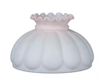 B&p Lamp 9 7/8" Shade, Melon, Rose/satin White Tint. Fixed Price $179.29.