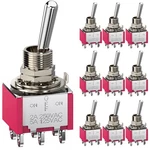 Diyhz Toggle Switch Ac 5a/125v 2a/250v 6 Pin Terminals On/off/on 3 6p3d, 6pin. Fixed Price $14.91.