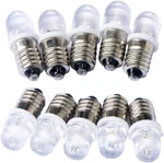10pcs E10 Screw 3v Warm White Spot Led Bulb Light Lamps +10pcs Base (dc3v, W. Fixed Price $18.93.