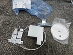 (qty 2) Focal Point C96-unv-18-4 96" 5" Canopy Feed Hang Assembly Universal Sus.. Fixed Price $42.99.