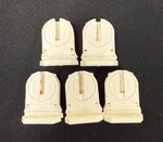 5pk - Leviton 23654-snp T5 Fluorescent Shunted Snap-in Socket (lh0750). Fixed Price $11.99.