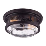 Globe Electric Wolfe Dimmable Outdoor Fixture Natural Bronze. Fixed Price $62.99.