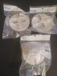 (lot Of 3) Eaton S1174w-f-lw Ceiling Lampholder Single Bulb Light Fixture Closet. Fixed Price $14.00.
