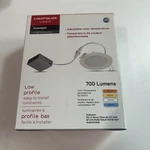Lightolier Fd4r4cct Led Recessed Down Light,4" L,700 Lm. Fixed Price $10.00.