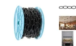 Kingchain 536521 1/8-inch X 50 Ft. Lightweight Decorative Oval Chain With 45. Fixed Price $46.99.