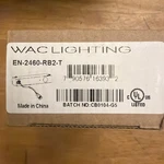 Wac Lighting En-2460-rb2-t Transformer Black Power Supply 24 Volt 60w Ac Class 2. Fixed Price $41.97.