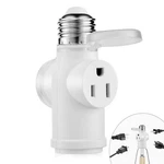 Onite Light Socket Outlet Adapter, E26 To Plug Converter With Flame.... Fixed Price $11.38.
