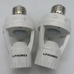 2x Lphumex Motion Sensor Light Socket Adapter E26 Adjustable Used. Fixed Price $16.00.
