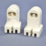 Leviton White Ho T8 T12 Fluorescent Lamp Holder Light Socket 660w Pair 464 + 465. Fixed Price $17.09.