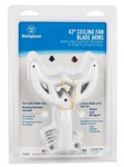 Westinghouse 77401, 42" White Replacement Fan Blade Arms, 5-pack. Fixed Price $18.95.