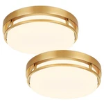 2pack Led Flush Mount Ceiling Light Fixture 13 20w, 3000/4000/5000k Color Sel.... Fixed Price $71.64.