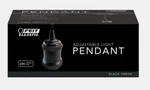 Feit Electric Pendant Light Black Finish Adjustable 60w Plug-in E26 Med Pn/blk. Fixed Price $32.01.