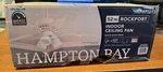 Hampton Bay Rockport 52 In. Indoor Led Matte White Ceiling Fan With Light. Fixed Price $71.99.