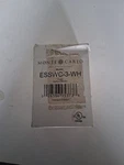 Monte Carlo Esswc-3-wh Traditional Wall Controls Collection In White Finish. Fixed Price $15.00.