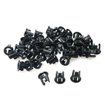 50pcs Plastic Lamp Bases Led Bulb Diode Holder Black Clip Panel Mounting Socket. Fixed Price $13.44.
