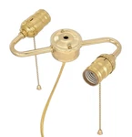 B&p Lamp E26 S Type Wired Clusters, Brass Plated. Fixed Price $38.19.