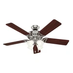 Hunter 52 Inch Indoor Ceiling Fan With Led Lights And Pull Chain - Standard M.... Fixed Price $434.08.