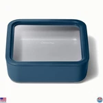 10 Cup Square Glass Food Storage Container, Non-toxic, Easy To Store, Navy. Fixed Price $94.08.