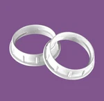 Commercial Electric 2" Aluminum Socket Ring For Medium Base Sockets. Fixed Price $12.00.