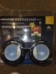 American Lighting 120v Xenon Undercabinet Puck Light 2pk. Fixed Price $13.99.