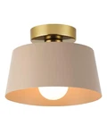 Lhlyclx Ceiling Light Fixture, Hallway With Gold Plate And Matte B. Fixed Price $54.36.