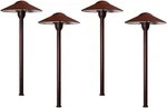 Best Pro Lighting 3w Led Low Voltage Mushroom Path Light Set Of 4 (301rst-led). Fixed Price $117.30.