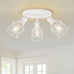Wilon Flush Mount Ceiling Light, Kitchen Lighting Fixtures 3-light Semi Flush.... Fixed Price $40.17.