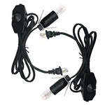 Haraqi Himalayan Salt Lamp Cords With Dimmer 4 Piece Set, Two Pack. Fixed Price $17.58.