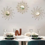 Uaussi 3 Pack Crystal Sunburst Wall Mirror D Cor Rhinestone Mirrors Decorat. Fixed Price $37.92.