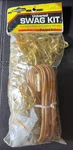 New Vtg Fantec Universal Swag Kit Ceiling Fan Lighting Fixture Bright Brass Boho. Fixed Price $29.99.