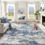 Area Rug 9 X 12 Washable Modern Abstract Neutral Soft Non Slip Xluez 9x12 Living. Fixed Price $209.99.