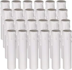 Skelang 24 Pcs 4" Tall Candle Socket Covers Sleeves Fit White. Fixed Price $17.02.