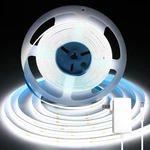 Inextstation 32.8ft/10m White Cob Led Light Strip, Dc24v Cri 93+ Strip Light,.... Fixed Price $37.06.
