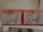 Radiant Lc 2103-wh 2 Wire Rf Dimmer Aux. Fixed Price $100.00.