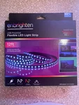 Enbrighten 12' Usb-a Black Stealth Flexible Led Light Strip. Fixed Price $18.00.