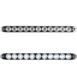 Partsam 2pcs 15" Inch White Led Trailer Reverse Backup Light Bars Clear Lens,. Fixed Price $21.59.