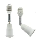 Srovil E26/e27 Light Socket Extender, 4.5 Inch Extension,adjustable Vertical.... Fixed Price $10.36.