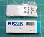 Kujce9601 Ceiling Fan Remote Control 4 Dip Switches With Wall Holder Ur5 Nicor!. Fixed Price $34.99.